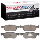Dynamic Friction 2017-2020 Jaguar XE Front Euro 5000 Ceramic Brake Pads by Dynamic Friction Company 1600-1838-10