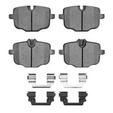 Dynamic Friction 2016-2025 BMW 530e xDrive Rear Euro 5000 Ceramic Brake Pads and Hardware Kit by Dynamic Friction Company 1600-1850-01