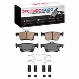 Dynamic Friction 2016-2025 Acura Integra Rear Euro 5000 Ceramic Brake Pads and Hardware Kit by Dynamic Friction Company 1600-1878-01