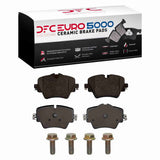 Dynamic Friction 2015-2025 BMW X1 (USA/Canada) Front Euro 5000 Ceramic Brake Pads and Hardware Kit by Dynamic Friction Company 1600-1892-01