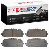 Dynamic Friction 2017-2025 Audi Q8 Front Euro 5000 Ceramic Brake Pads by Dynamic Friction Company 1600-1894-00