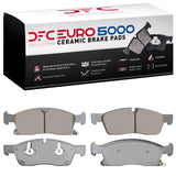 Dynamic Friction 2011-2022 Dodge Durango Front Euro 5000 Ceramic Brake Pads by Dynamic Friction Company 1600-1904-10