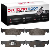 Dynamic Friction 2016-2019 Smart Fortwo Front Euro 5000 Ceramic Brake Pads by Dynamic Friction Company 1600-1955-00