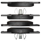 Dynamic Friction 2016-2019 Smart Fortwo Front Euro 5000 Ceramic Brake Pads by Dynamic Friction Company 1600-1955-00