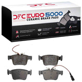 Dynamic Friction 2017-2025 Alfa Romeo Giula Rear Euro 5000 Ceramic Brake Pads by Dynamic Friction Company 1600-1989-10
