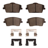 Dynamic Friction 2019-2024 Volvo XC40 Front Euro 5000 Ceramic Brake Pads and Hardware Kit by Dynamic Friction Company 1600-2137-01