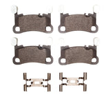 Dynamic Friction 2019-2023 Porsche Cayenne Rear EURO 5000 Ceramic Brake Pads and Hardware Kit by Dynamic Friction Company 1600-2166-01