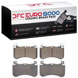 Dynamic Friction 2018-2024 Land Rover Discovery Front Euro 5000 Ceramic Brake Pads by Dynamic Friction Company 1600-2184-00