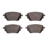 Dynamic Friction 2019-2026 Mercedes-Benz CLA200 (Mexico) Rear Euro 5000 Ceramic Brake Pads by Dynamic Friction Company 1600-2207-00