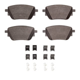 Dynamic Friction 2019-2026 Mercedes-Benz A200 (Mexico) Rear Euro 5000 Ceramic Brake Pads and Hardware Kit by Dynamic Friction Company 1600-2207-01