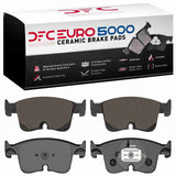Dynamic Friction 2022-2025 Audi A3 Quattro Front Euro 5000 Ceramic Brake Pads by Dynamic Friction Company 1600-2438-00