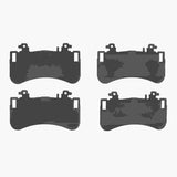 Dynamic Friction 2022-2025 Mercedes-Benz EQS 450+ Front Euro 5000 Ceramic Brake Pads by Dynamic Friction Company 1600-2453-00