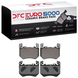 Dynamic Friction 2022-2025 Mercedes-Benz E450 Front Euro 5000 Ceramic Brake Pads by Dynamic Friction Company 1600-2455-00