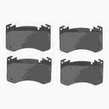 Dynamic Friction 2022-2025 Land Rover Range Rover Front Euro 5000 Ceramic Brake Pads by Dynamic Friction Company 1600-2462-00