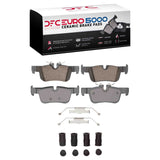 Dynamic Friction 2014-2025 BMW i3 Rear Euro 5000 Ceramic Brake Pads and Hardware Kit by Dynamic Friction Company 1600-2486-01