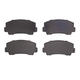 Dynamic Friction 1943-1953 Jeep Willys Rear/Front Premium Service Shoes by Dynamic Friction Company 1901-0076-00