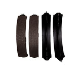 Dynamic Friction 1982-2008 Acura EL Rear Premium Service Shoes by Dynamic Friction Company 1901-0517-00