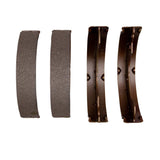 Dynamic Friction 2000-2001 Nissan Sentra Rear Premium Service Shoes by Dynamic Friction Company 1901-0762-00