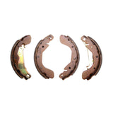 Dynamic Friction 2004-2022 Chevrolet Spark (Mexico) Rear Premium Service Shoes by Dynamic Friction Company 1901-0814-10