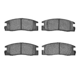 Dynamic Friction 1973-1977 Dodge D500 Conventional Front Premium Riveted Shoes by Dynamic Friction Company 1903-0398-00