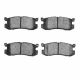 Dynamic Friction 1968-1983 Ford L800 Conventional (w/Front Drum Brakes) Rear Premium Riveted Shoes by Dynamic Friction Company 1903-0400-00