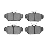 Dynamic Friction 1983-1999 Ford L8000F Conventional (w/Front Disc Brakes) Rear Premium Riveted Shoes by Dynamic Friction Company 1903-0542-00