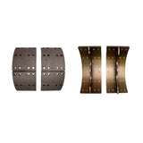 Dynamic Friction 1986-2013 International LFE600 Rear Premium Riveted Shoes by Dynamic Friction Company 1903-0614-00