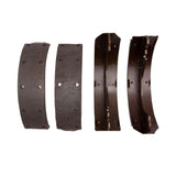 Dynamic Friction 1988-2000 Chevrolet Blazer Rear Premium Riveted Shoes by Dynamic Friction Company 1903-0675-00