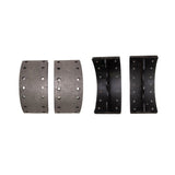 Dynamic Friction 1989-2004 Hino FD17 (Air Over Hydros) Rear Premium Riveted Shoes by Dynamic Friction Company 1903-0685-00