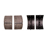 Dynamic Friction 1989-2013 UD UD 18HD Rear Premium Riveted Shoes by Dynamic Friction Company 1903-0717-00