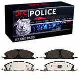 Dynamic Friction 2013-2019 Ford Explorer Front Police Brake Pads by Dynamic Friction Company 1911-1611-10