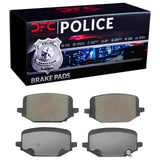 Dynamic Friction 2020-2025 Ford Mustang Rear Police Brake Pads by Dynamic Friction Company 1911-2231-00
