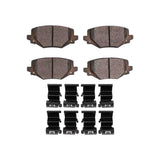 Dynamic Friction 2021-2025 Dodge Durango Rear Police Brake Pads and Hardware Kit by Dynamic Friction Company 1911-2447-01