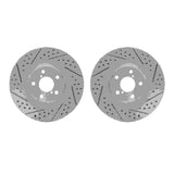 Dynamic Friction 2001-2008 Saab 9-2X Front Drilled & Slotted Geoperformance Rotors by Dynamic Friction Company 2002-13000