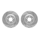Dynamic Friction 2007-2015 BMW 335xi Front Drilled & Slotted Geoperformance Rotors by Dynamic Friction Company 2002-31011