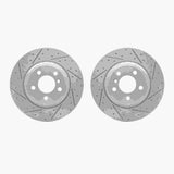 Dynamic Friction 2012-2020 BMW 330i xDrive Rear Drilled & Slotted Geoperformance Rotors by Dynamic Friction Company 2002-31069