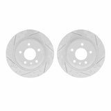 Dynamic Friction 2011-2019 Buick Cascada Rear Drilled & Slotted Geoperformance Rotors by Dynamic Friction Company 2002-47031