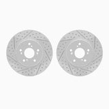 Dynamic Friction 2007-2016 Acura RDX Front Drilled & Slotted Geoperformance Rotors by Dynamic Friction Company 2002-59013