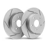 Dynamic Friction 1997-2015 Acura ILX Rear Slotted Geoperformance Rotor by Dynamic Friction Company 2002-59072