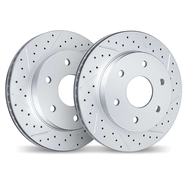 Dynamic Friction 2011-2024 Infiniti QX56 Rear Drilled & Slotted ...