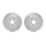 Dynamic Friction 2004-2009 Lexus RX330 Front Drilled & Slotted Geoperformance Rotors by Dynamic Friction Company 2002-76014