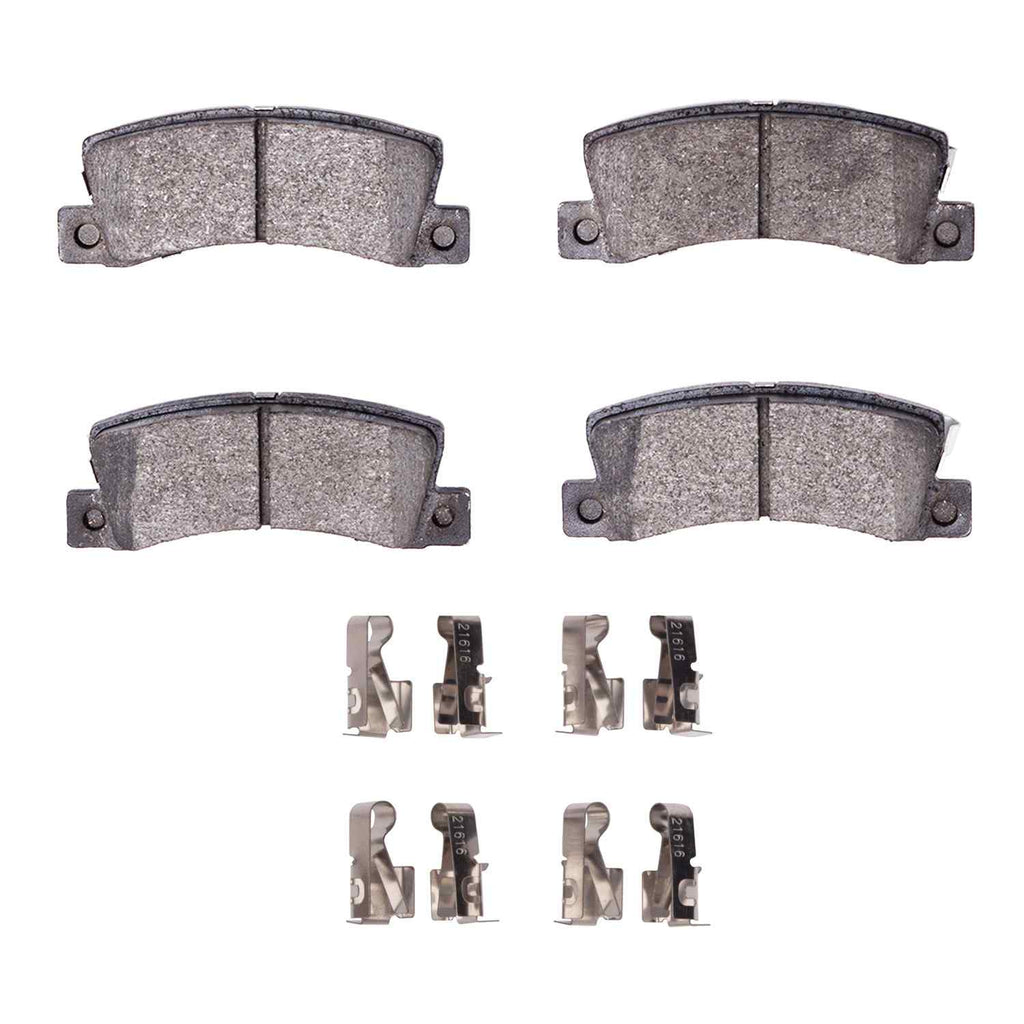 R1 Concepts 87-96 Toyota Camry Rear Performance Sport Pads & Hardware ...