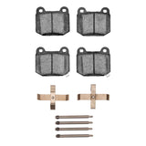 R1 Concepts 03-06 Mitsubishi Lancer Rear Performance Sport Pads & Hardware Kit by R1 Concepts RNC-2115-0961-02