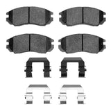R1 Concepts 04-08 Hyundai Tiburon Front Performance Sport Pads & Hardware Kit