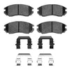 R1 Concepts 04-08 Hyundai Tiburon Front Performance Sport Pads & Hardware Kit