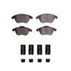 R1 Concepts 05-18 Volkswagen TT Quattro (Excluding Rs) Front Performance Sport Brake Pads and Hardware Kit