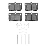 R1 Concepts 06-13 Lexus GS300 Rear Performance Sport Pads & Hardware Kit by R1 Concepts RNC-2115-1113-01