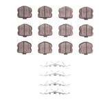 R1 Concepts 2006-2013 Chevrolet Corvette Front R1 Concepts Performance Sport Pads & Hardware Kit by R1 Concepts RNC-2115-1185-01