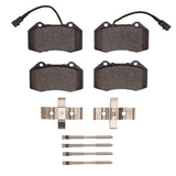 R1 Concepts 15-20 Alfa Romeo 4C Front Performance Sport Brake Pads and Hardware Kit by R1 Concepts RNC-2115-1379-11