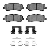 R1 Concepts 15-21 Ford Mustang Rear Performance Sport Pads & Hardware Kit by R1 Concepts RNC-2115-1793-01